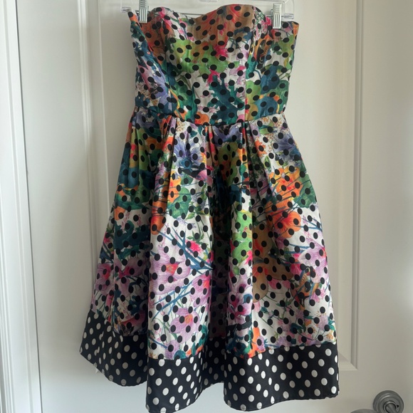 Anthropologie Corey Lynn Carter Polka Dot Dress - Picture 3 of 5